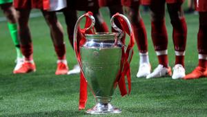 UEFA Champions League trophy.(PA Images via Getty Images)