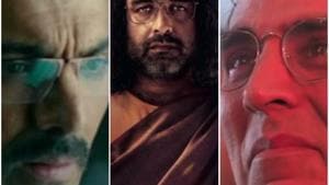 John Abraham in Batla House, Pankaj Tripathi in Sacred Games and Akshay Kumar in Mission Mangal. John Abraham in Batla House, Pankaj Tripathi in Sacred Games and Akshay Kumar in Mission Mangal.