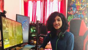 Shagufta Iqbal aka Xyaa, 25, quit her job as a software engineer earlier this year, to live-stream full-time. She livens up her streams with anecdotes about her life, and her pet dog. Shagufta Iqbal aka Xyaa, 25, quit her job as a software engineer earlier this year, to live-stream full-time. She livens up her streams with anecdotes about her life, and her pet dog.