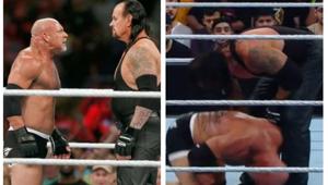 Goldberg and The Undertaker.(WWE/Twitter) Goldberg and The Undertaker.(WWE/Twitter)
