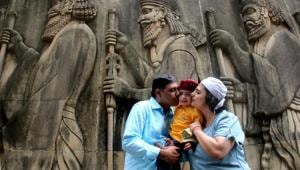 Parsi community members visit the Fire temple on the occasion of Parsi New Year.(Bhushan Koyande/HT PHOTO) Parsi community members visit the Fire temple on the occasion of Parsi New Year.(Bhushan Koyande/HT PHOTO)