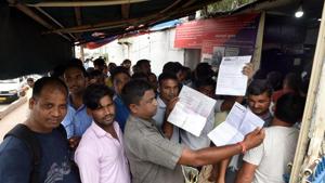On Friday, long queues of truckers were witnessed at the 13 toll points and six Points of Sale (PoS) of RFID tags in places like Sonepat and Manesar in Haryana and Uttar Pradesh’s Ghaziabad. On Friday, long queues of truckers were witnessed at the 13 toll points and six Points of Sale (PoS) of RFID tags in places like Sonepat and Manesar in Haryana and Uttar Pradesh’s Ghaziabad.