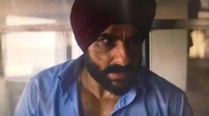Saif Ali Khan plays Sartaj Singh on Sacred Games. Saif Ali Khan plays Sartaj Singh on Sacred Games.