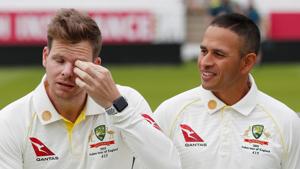 File image of Steve Smith and Usman Khawaja.(Action Images via Reuters) File image of Steve Smith and Usman Khawaja.(Action Images via Reuters)