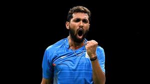 File image of HS Prannoy.(Getty Images) File image of HS Prannoy.(Getty Images)