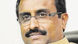 Ram Madhav said the Article 370 was included in the Constitution “through back door” and without any solid reason on Nehru’s direction.(Vipin Kumar/ HT Photo) Ram Madhav said the Article 370 was included in the Constitution “through back door” and without any solid reason on Nehru’s direction.(Vipin Kumar/ HT Photo)