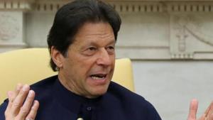 Pakistan Prime Minister Imran Khan tore into the Indian government on Sunday, questioning the safety of New Delhi’s nuclear weapons arsenal .(REUTERS Photo) Pakistan Prime Minister Imran Khan tore into the Indian government on Sunday, questioning the safety of New Delhi’s nuclear weapons arsenal .(REUTERS Photo)