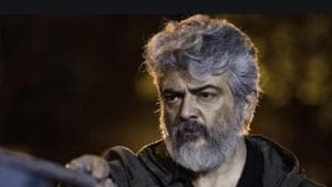 Nerkonda Paarvai is a Tamil remake of hit Hindi film, Pink.(Instagram) Nerkonda Paarvai is a Tamil remake of hit Hindi film, Pink.(Instagram)