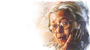 Mahasweta Devi was affectionately called the Mother of the Sabars as she had worked for the rights of the Sabar tribe in West Bengal.(Illustration: Unnikrishnan) Mahasweta Devi was affectionately called the Mother of the Sabars as she had worked for the rights of the Sabar tribe in West Bengal.(Illustration: Unnikrishnan)