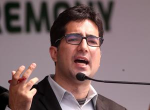 Shah Faesal, the IAS topper who quit the civil services to launch his political party this year, moved to the Delhi High Court challenging his detention at the Delhi airport from where he was sent back to Jammu and Kashmir.(Reuters file photo) Shah Faesal, the IAS topper who quit the civil services to launch his political party this year, moved to the Delhi High Court challenging his detention at the Delhi airport from where he was sent back to Jammu and Kashmir.(Reuters file photo)