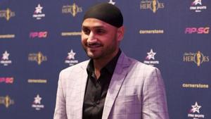 A file photo of Indian cricketer Harbhajan Singh.(AP) A file photo of Indian cricketer Harbhajan Singh.(AP)