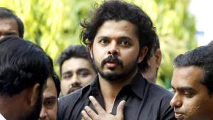 Sreesanth has reacted after his life ban was reduced to 7 years(PTI) Sreesanth has reacted after his life ban was reduced to 7 years(PTI)