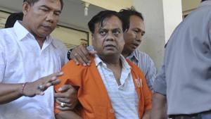 Chhota Rajan is lodged in Delhi’s Tihar Jail after his deportation to India following his arrest in Indonesia in October 2015.(Reuters photo) Chhota Rajan is lodged in Delhi’s Tihar Jail after his deportation to India following his arrest in Indonesia in October 2015.(Reuters photo)