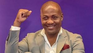 File photo of West Indies great Brian Lara.(PTI) File photo of West Indies great Brian Lara.(PTI)