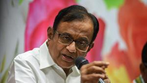 Senior Congress leader P Chidambaram(PTI) Senior Congress leader P Chidambaram(PTI)