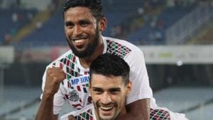 Mohun Bagan defeated Gokulam Kerala to reach the Durand Cup final.(Twitter) Mohun Bagan defeated Gokulam Kerala to reach the Durand Cup final.(Twitter)