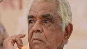 Babulal Gaur, 89, passed away at a private hospital in Bhopal on Wednesday morning.(HT PHOTO.) Babulal Gaur, 89, passed away at a private hospital in Bhopal on Wednesday morning.(HT PHOTO.)