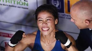 A file photo of Indian boxer Mary Kom.(Vipin Kumar /HT PHOTO)