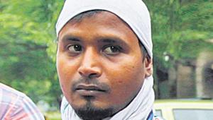 Lambu Sharma is the main accused in the Ara bomb blast case.(Arun Sharma / HT File Photo) Lambu Sharma is the main accused in the Ara bomb blast case.(Arun Sharma / HT File Photo)