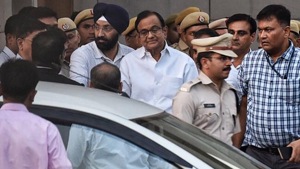 The 73-year-old politician was arrested yesterday, about 90 minutes after he made a surprise appearance before television cameras at the Congress headquarters to rebut criticism that he was on the run. (HT Photo by Raj K Raj) The 73-year-old politician was arrested yesterday, about 90 minutes after he made a surprise appearance before television cameras at the Congress headquarters to rebut criticism that he was on the run. (HT Photo by Raj K Raj)