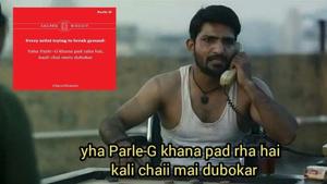 Sacred Games season 2: As Bunty is forced to survive on Parle-G, Netflix orders black tea from Swiggy. Sacred Games season 2: As Bunty is forced to survive on Parle-G, Netflix orders black tea from Swiggy.