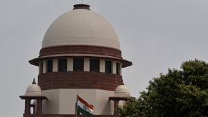 The SC granted liberty to the woman to approach the high court again to get the restrictive clause removed.(Biplov Bhuyan/HT PHOTO) The SC granted liberty to the woman to approach the high court again to get the restrictive clause removed.(Biplov Bhuyan/HT PHOTO)