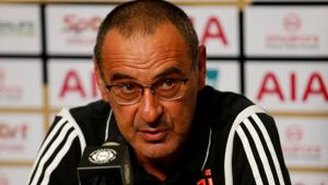 Juventus coach Maurizio Sarri(REUTERS)