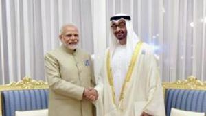 Prime Minister Narendra Modi will receive the Zayed Medal, the UAE’s highest civilian award, during the visit.(PTI file photo) Prime Minister Narendra Modi will receive the Zayed Medal, the UAE’s highest civilian award, during the visit.(PTI file photo)