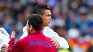 File photo of Cristiano Ronaldo and Lionel Messi.(Getty Images) File photo of Cristiano Ronaldo and Lionel Messi.(Getty Images)