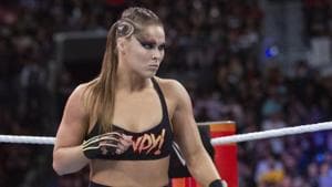 Ronda Rousey suffered a horrible injury on film set.(Source: WWE)