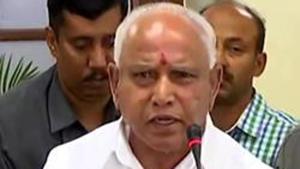 Karnataka chief minister BS Yediyurappa said before leaving Bengaluru on Thursday that he would ask the BJP central leadership to release the list.(ANI PHOTO.) Karnataka chief minister BS Yediyurappa said before leaving Bengaluru on Thursday that he would ask the BJP central leadership to release the list.(ANI PHOTO.)