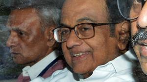 P Chidambaram is in CBI custody in connection with the INX media case. The Supreme Court granted him interim protection from arrest till Monday in a related a case filed by the Enforcement Directorate.(ANI Photo) P Chidambaram is in CBI custody in connection with the INX media case. The Supreme Court granted him interim protection from arrest till Monday in a related a case filed by the Enforcement Directorate.(ANI Photo)