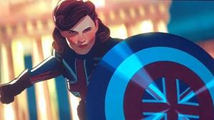 Peggy Carter is Captain Britain in a new footage from What If. Peggy Carter is Captain Britain in a new footage from What If.
