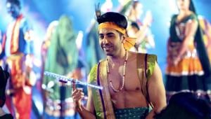 Janmashtmi 2019: Ayushmann Khurrana dressed as Krishna in a still from his upcoming film Dream Girl. Janmashtmi 2019: Ayushmann Khurrana dressed as Krishna in a still from his upcoming film Dream Girl.