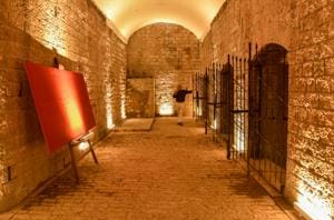 The Bunker, a subterranean warren of passages and storage rooms under the Governor’s house, will soon be open as a modern museum.(Kunal Patil/HT Photo) The Bunker, a subterranean warren of passages and storage rooms under the Governor’s house, will soon be open as a modern museum.(Kunal Patil/HT Photo)