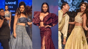 Arjun Kapoor, Shibani Dandekar, Malaika Arora, Kangana Ranaut, Ayushmann Khurrana, Disha Patani and Ananya Panday were among those who turned showstoppers at Lakme Fashion Week Winter/Festive 2019 this weekend.(PTI) Arjun Kapoor, Shibani Dandekar, Malaika Arora, Kangana Ranaut, Ayushmann Khurrana, Disha Patani and Ananya Panday were among those who turned showstoppers at Lakme Fashion Week Winter/Festive 2019 this weekend.(PTI)