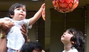 Taimur Ali Khan celebrated Janmashtami at his play school. Taimur Ali Khan celebrated Janmashtami at his play school.