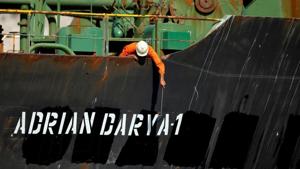 The Adrian Darya’s detention and later release by Gibraltar have added fuel to the growing tensions between Washington and Tehran.(Reuters FILE photo) The Adrian Darya’s detention and later release by Gibraltar have added fuel to the growing tensions between Washington and Tehran.(Reuters FILE photo)