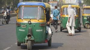 The police said someone had kept the explosives inside the vehicle without the knowledge of the auto-rickshaw driver.(HT PHOTO.) The police said someone had kept the explosives inside the vehicle without the knowledge of the auto-rickshaw driver.(HT PHOTO.)