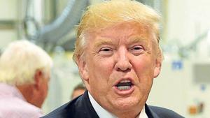 Trump dismissed media reports of tensions among the leaders of the G7 group of industrialised nations meeting in Biarritz.(Reuters photo) Trump dismissed media reports of tensions among the leaders of the G7 group of industrialised nations meeting in Biarritz.(Reuters photo)