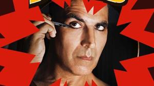 Akshay Kumar on the poster of Laxmmi Bomb. Akshay Kumar on the poster of Laxmmi Bomb.