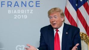 President Donald Trump says China wants to re-start trade talks.(Reuters photo) President Donald Trump says China wants to re-start trade talks.(Reuters photo)