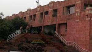 JNU Prashasan Building at New Delhi(Hindustan Times) JNU Prashasan Building at New Delhi(Hindustan Times)