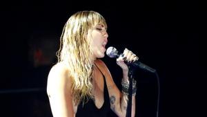 Miley Cyrus performs at the 2019 MTV Video Music Awards.(REUTERS) Miley Cyrus performs at the 2019 MTV Video Music Awards.(REUTERS)