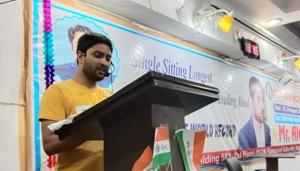 Allaudin, a student of Chhatrapati Shahu Ji Maharaj University (CSJMU), Kanpur(HT) Allaudin, a student of Chhatrapati Shahu Ji Maharaj University (CSJMU), Kanpur(HT)
