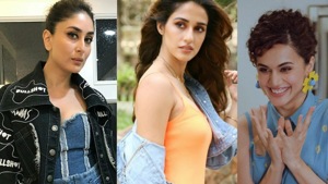 Denim is a favourite with Bollywood celebs, be it Kareena Kapoor, Anushka Sharma, Disha Patani or Tara Sutaria. And if you’re hoping to get in on the trend, take cue from these celeb denim-on-denim looks.(Instagram/ Kareena Kapoor Khan, Disha Patani, Taapsee Pannu) Denim is a favourite with Bollywood celebs, be it Kareena Kapoor, Anushka Sharma, Disha Patani or Tara Sutaria. And if you’re hoping to get in on the trend, take cue from these celeb denim-on-denim looks.(Instagram/ Kareena Kapoor Khan, Disha Patani, Taapsee Pannu)