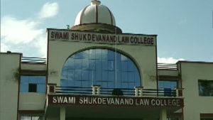 A law student from SS Law College in Uttar Pradesh’s Shahjahanpur district has gone missing from her college hostel.(ANI Twitter) A law student from SS Law College in Uttar Pradesh’s Shahjahanpur district has gone missing from her college hostel.(ANI Twitter)
