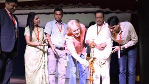 Delegates inaugurate the ARYAN INTERNATIONAL CHILDREN’s FILM FESTIVAL at Jai Sri Periwal School in Jaipur(HT) Delegates inaugurate the ARYAN INTERNATIONAL CHILDREN’s FILM FESTIVAL at Jai Sri Periwal School in Jaipur(HT)