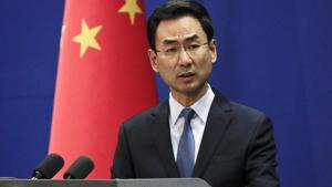 Chinese Foreign Ministry spokesman Geng Shuang, expressed strong dissatisfaction and resolute opposition to the statement made by the leaders of the G7 Summit on Hong Kong affairs.(AP Photo) Chinese Foreign Ministry spokesman Geng Shuang, expressed strong dissatisfaction and resolute opposition to the statement made by the leaders of the G7 Summit on Hong Kong affairs.(AP Photo)