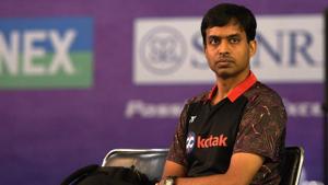 A file photo of Indian Badminton coach Pullela Gopichand.(Mohd Zakir/HT PHOTO) A file photo of Indian Badminton coach Pullela Gopichand.(Mohd Zakir/HT PHOTO)